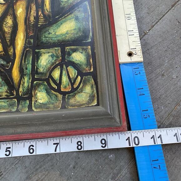 VTG MCM ArtPrint Baron Pictures Framed Harlequin 1950s New York 942 LotOf 4 Rare - Picture 6 of 12